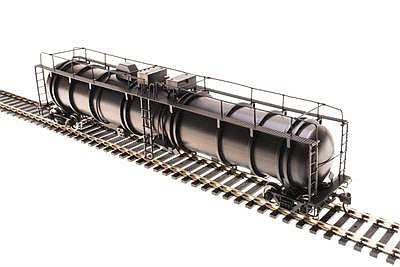 Broadway Limited 3734 N Scale High-Capacity Cryogenic Tank Car - Ready to Run -- Painted, Unlettered Type A (gray)