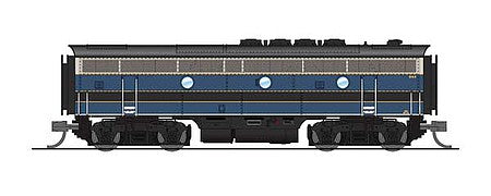 Broadway Limited 3785 N Scale EMD F3B Phase IIa with Sound and DCC - Paragon3 -- Baltimore & Ohio 82AX (blue, black, gray)