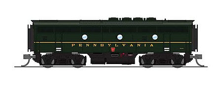 Broadway Limited 3795 N Scale EMD F3B Phase IIa with Sound and DCC - Paragon3 -- Pennsylvania Railroad 9504B (Brunswick Green, Single Stripe)
