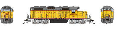 Broadway Limited 4278 HO Scale EMD GP20 - Sound and DCC - Paragon4(TM) -- Union Pacific #489 (Armour Yellow, gray)