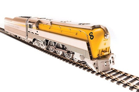Broadway Limited 4554 HO Scale Classs L-1 4-6-4 w/Sound & DCC - Paragon3 Brass Hybrid -- Chesapeake & Ohio #490 (Museum Scheme; Later Yellow Boiler, silver)