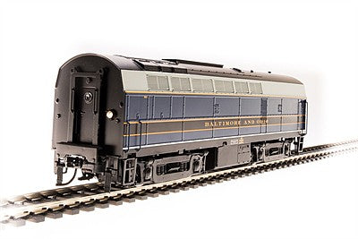 Broadway Limited 5756 HO Scale Baldwin RF16B Shark - Sound and DCC - Paragon3 -- Baltimore & Ohio 855X (blue, gray, black)