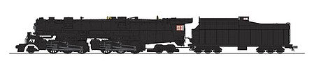 Broadway Limited 5994 HO Scale N&W Class A 2-6-6-4 - Sound & DCC - Paragon3 -- Painted, Unlettered (black)