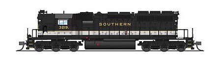 Broadway Limited 6216 N Scale EMD SD40-2 High Nose - Sound and DCC - Paragon4 -- Southern Railway 3219 (Tuxedo, black, white)