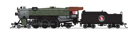Broadway Limited 6227 N Scale USRA 4-6-2 Heavy Pacific - Sound and DCC - Paragon3(TM) -- Great Northern 1355 (green, black, graphite)