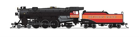 Broadway Limited 6230 N Scale USRA 4-6-2 Heavy Pacific - Sound and DCC - Paragon3(TM) -- Southern Pacific #2487 (Daylight; black, graphite, red, orange)