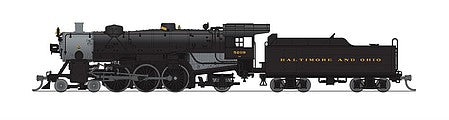 Broadway Limited 6243 N Scale USRA 4-6-2 Light Pacific - Sound and DCC - Paragon3(TM) -- Baltimore & Ohio 5209 (black, graphite)