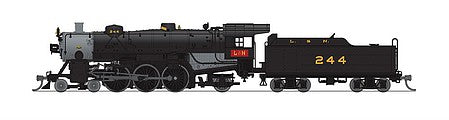 Broadway Limited 6249 N Scale USRA 4-6-2 Light Pacific - Sound and DCC - Paragon3(TM) -- Louisville & Nashville 244 (black, graphite, red, yellow)