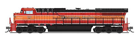 Broadway Limited 6279 N Scale GE AC6000CW - Sound & DCC - Paragon3 -- Southern Pacific #600 (Fantasy Scheme, Daylight; red, orange, black)