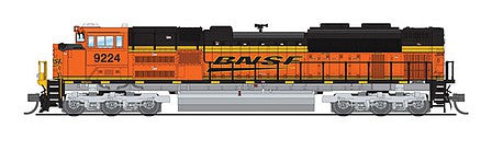 Broadway Limited 6292 N Scale EMD SD70ACe - Sound and DCC - Paragon3(TM) -- BNSF Railway 9224 (orange, black, yellow, Wedge Logo)