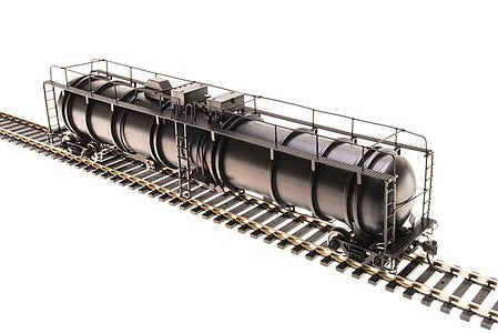 Broadway Limited 6328 HO Scale High-Capacity Cryogenic Tank Car - Ready to Run -- Type A Body, Painted, Unlettered (white)