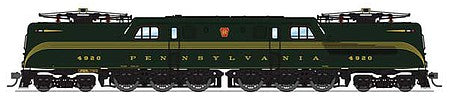 Broadway Limited 6361 HO Scale GG1 Electric - Sound and DCC - Paragon3(TM) -- Pennsylvania Railroad 4920 (Brunswick Green, 5-Stripe, gold Roman Lettering)