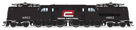 Broadway Limited 6372 HO Scale GG1 Electric - Sound and DCC - Paragon3(TM) -- Penn Central 4862 (black, red and white Logo)