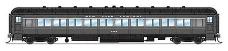 Broadway Limited 6443 HO Scale 80' Coach Single Car - Ready to Run -- New York Central 2 (Fantasy Scheme, 2-Tone Gray)
