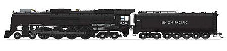 Broadway Limited 6643 HO Scale Class FEF-3 4-8-4 - Sound and DCC - Paragon4 -- Union Pacific 838 (black, graphite)