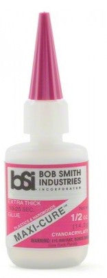 Bob Smith Industries 111 Maxi-Cure Extra Thick CA Glue .5oz