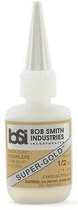 Bob Smith Industries 121 Super-Gold Thin CA Glue 5oz