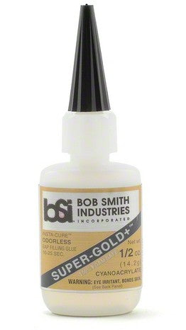 Bob Smith Industries 126 Super-Gold+ Gap Filling CA Glue .5oz