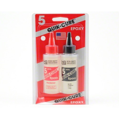 Bob Smith Industries 201 Quik-Cure 5-Minute Epoxy 4.5oz