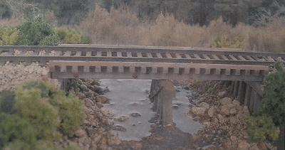 BTS 17142 O Scale Laser-Cut Cheat Run Trestle Kit - Standard Gauge -- Approximate Size: 13' x 27'