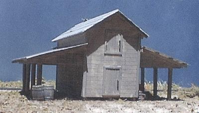 BTS 17304 O Scale Craftsman Kits - Tobacco Barn -- 35' x 26'
