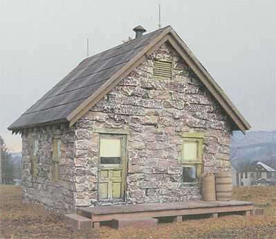 BTS 17430 O Scale Slade's Office -- Laser-Cut Wood Kit