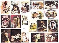 BTS (Better Than Scratch) 20906 All Scale Color Poster Set -- Turn of the Century Women