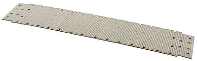 BTS (Better Than Scratch) 22620 HO Scale Wood Flatcar Deck -- Laser-Cut Wood Kit - Fits Red Caboose 53'6" Flatcar