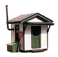 BTS (Better Than Scratch) 27111 HO Scale Crossing Shanty -- 1-5/8 x 2" 4.1 x 5.1cm