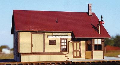 BTS (Better Than Scratch) 27123 HO Scale East Broad Top Saltillo Station -- 6-5/16 x 6"