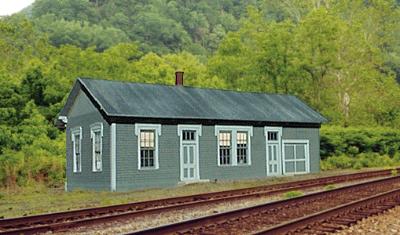 BTS (Better Than Scratch) 27162 HO Scale Nickel Plate Road Green Springs Depot -- 3 x 7 "