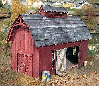 BTS (Better Than Scratch) 27420 HO Scale Goin' Home Series -- Pritchard's Barn - 5 x 2-1/2"