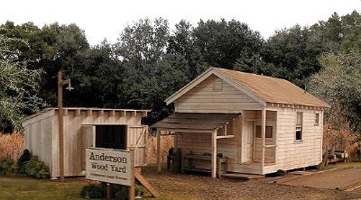 BTS (Better Than Scratch) 27480 HO Scale Goin' Home Series - Anderson Pulpwood Yard -- Includes: Office, Storage Shed, Truck Scale, Storage Racks & Accessories