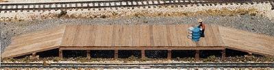 BTS (Better Than Scratch) 27506 HO Scale Loading Dock -- 2-3/16 x 11-11/16"