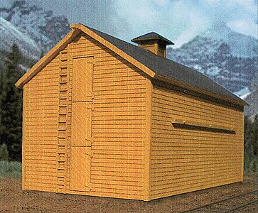 BTS (Better Than Scratch) 27550 HO Scale Great Northern Ice House -- 3-3/4 x 7"