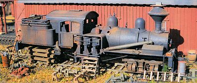 BTS (Better Than Scratch) 28310 HO Scale Derelict Shay - McCabe Series Kit -- HO