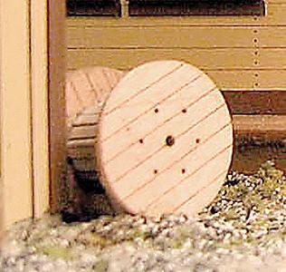 BTS (Better Than Scratch) 3003 S Scale Craftsman Kits - Cable Reel -- 4' Diameter