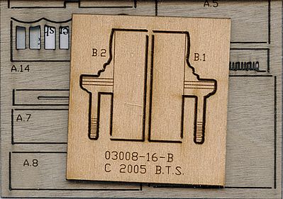 BTS (Better Than Scratch) 3008 S Scale Upright Piano
