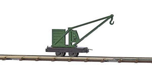 Busch 12251 Hn2 Scale Crane - Feldbahn -- Green, Black