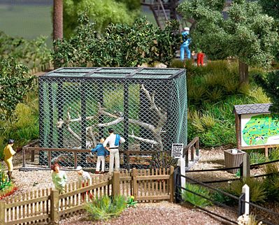 Busch 1583 HO Scale Animal Cage