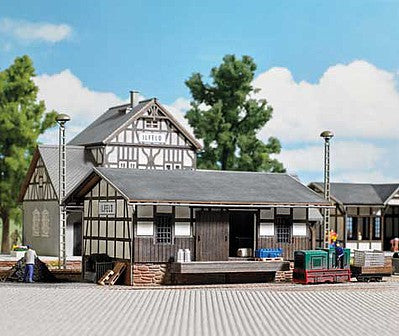 Busch 1642 HO Scale Freight Shed Ilfeld