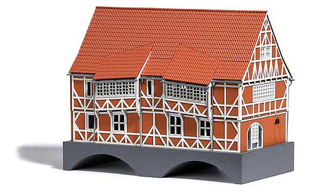 Busch 1656 HO Scale Wismar Bridge House