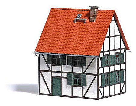 Busch 1666 HO Scale Half Timbered House