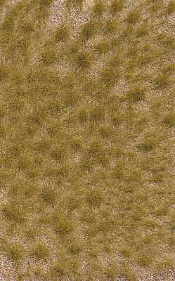 Busch 3519 All Scale Grass Tuft Sheet -- Long Fall Tufts 3/16" .4cm Tall, 5-7/16 x 3-7/16" 13.8 x 8.8cm