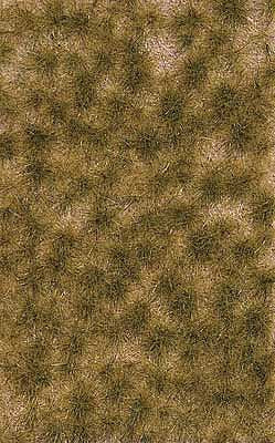 Busch 3524 All Scale Grass Tuft Sheet -- Long Fall Tufts 1/4" .6cm Tall, 5-7/16 x 3-7/16" 13.8 x 8.8cm