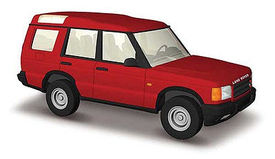 Busch 51900 HO Scale 1998-2004 Land Rover Discovery - Assembled -- Red