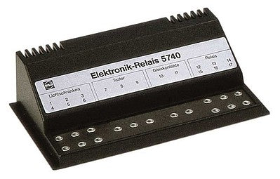 Busch 5740 All Scale Electronic Relay -- 10-16V AC or DC, 8A Continuous w/24V AC or DC as Required