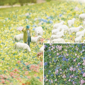 Busch 7359 All Scale Foam Flock Ground Cover -- Crocus 6-3/4oz 200ml