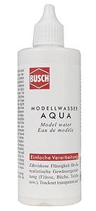 Busch 7589 All Scale Model Water -- Bottle - 4-1/4oz 125mL