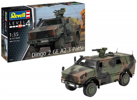 Revell 3284 1/35 Dingo 2 GE A2.3 PatSi Armored Vehicle